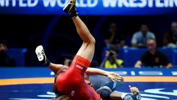 File photo : All four Indian women wrestlers who took the mat on Wednesday entered the U-17 World Championships finals.